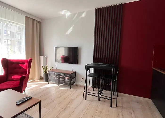 New Apartment Mona Warsaw Red